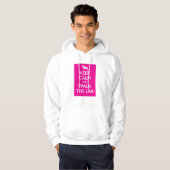 Kalm houden en de labrador lopen hoodie (Voorkant volledig)