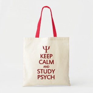 Kalm houden en de zak van de Spuit van de Studie - Tote Bag