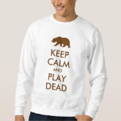 Kalm houden en doden afspelen trui (Voorkant)