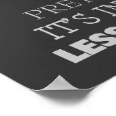 kalm houden en doen alsof het in het lesplan ligt poster (Hoek)