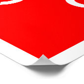 Kalm houden en doorbladeren poster (Hoek)