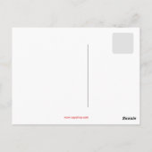 Kalm houden en doorgaan briefkaart (Achterkant)