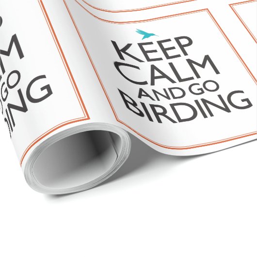 Kalm houden en doorgaan cadeaupapier (Rol Hoek)