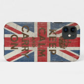  kalm houden en doorgaan Case-Mate iPhone case (Achterkant (horizontaal))