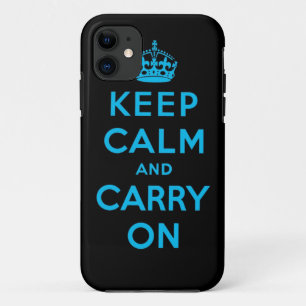 kalm houden en doorgaan Case-Mate iPhone case