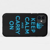 kalm houden en doorgaan Case-Mate iPhone case (Achterkant (horizontaal))