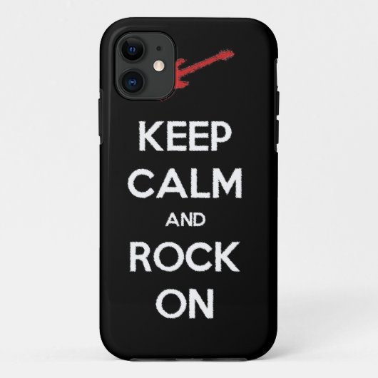 kalm houden en doorgaan Case-Mate iPhone case (Achterkant)