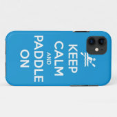 kalm houden en doorgaan Case-Mate iPhone case (Achterkant (horizontaal))