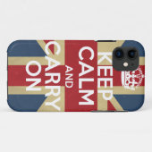 Kalm houden en doorgaan Case-Mate iPhone case (Achterkant (horizontaal))