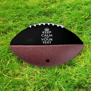 Kalm houden en doorgaan - Creëer uw eigen American Football