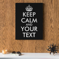 Kalm houden en doorgaan - Creëer uw eigen