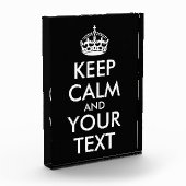 Kalm houden en doorgaan - Creëer uw eigen Fotoblokken (Links)