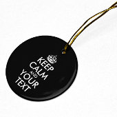 Kalm houden en doorgaan - Creëer uw eigen Keramisch Ornament