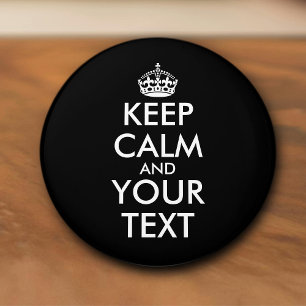 Kalm houden en doorgaan - Creëer uw eigen Keramische Knop