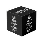 Kalm houden en doorgaan - Creëer uw eigen Kubus (Achter hoekig)