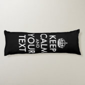 Kalm houden en doorgaan - Creëer uw eigen Lichaamskussen (Achterkant)