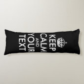 Kalm houden en doorgaan - Creëer uw eigen Lichaamskussen (Voorkant)