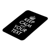 Kalm houden en doorgaan - Creëer uw eigen Magneet (Linkerzijde)