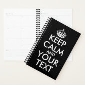 Kalm houden en doorgaan - Creëer uw eigen Planner (Display)