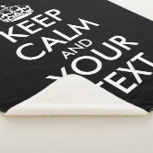 Kalm houden en doorgaan - Creëer uw eigen Sherpa Deken (3/4)