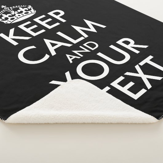 Kalm houden en doorgaan - Creëer uw eigen Sherpa Deken (3/4)