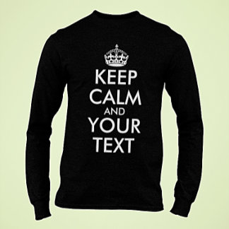 Kalm houden en doorgaan - Creëer uw eigen T-shirt