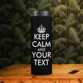 Kalm houden en doorgaan - Creëer uw eigen Thermosbeker