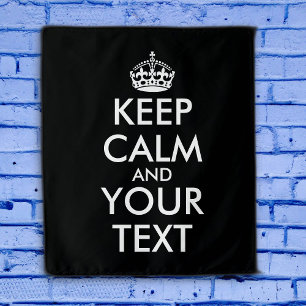 Kalm houden en doorgaan - Creëer uw eigen Wandkleed