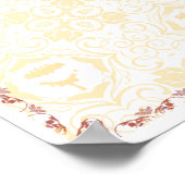 Kalm houden en doorgaan door Jason Lind Poster (Hoek)