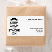 Kalm houden en doorgaan etiket (Insitu)