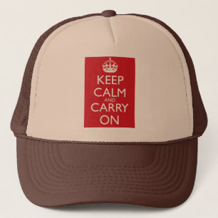 Kalm houden en doorgaan: Fire Engine Rood Trucker Pet