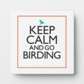 Kalm houden en doorgaan fotoplaat (Voorkant)