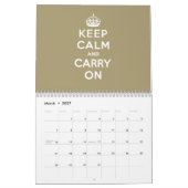 Kalm houden en doorgaan kalender (Mar 2027)