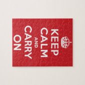 Kalm houden en doorgaan legpuzzel (Horizontaal)