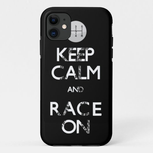 kalm houden en doorgaan met rennen Case-Mate iPhone case (Achterkant)