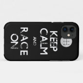 kalm houden en doorgaan met rennen Case-Mate iPhone case (Achterkant (horizontaal))