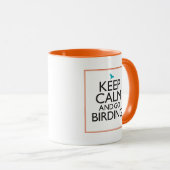 Kalm houden en doorgaan mok (Voorkant rechts)