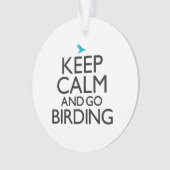 Kalm houden en doorgaan ornament (voorkant)