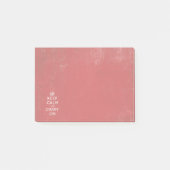  kalm houden en doorgaan post-it® notes (Voorkant)