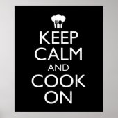 Kalm houden en doorgaan poster (Voorkant)