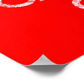 Kalm houden en doorgaan poster (Hoek)