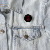 Kalm houden en doorgaan ronde button 3,2 cm (In situ)