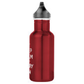 Kalm houden en doorgaan waterfles (Rechts)