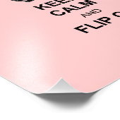 Kalm houden en draaien aan foto afdruk (Hoek)