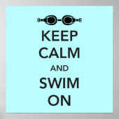 Kalm houden en draaien aan poster (Voorkant)