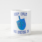 Kalm houden en Dreidel aan Grote Koffiekop (Voorkant)