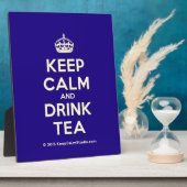Kalm houden en Drink thee Fotoplaat (Zijkant)