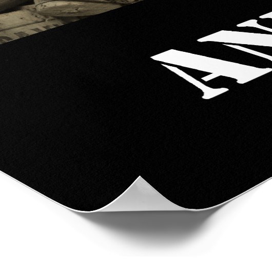 Kalm houden en Drinken Poster (Hoek)