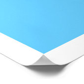 Kalm houden en dromen aan poster (Hoek)