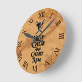 Kalm houden en droog houden ronde klok (Hoek)